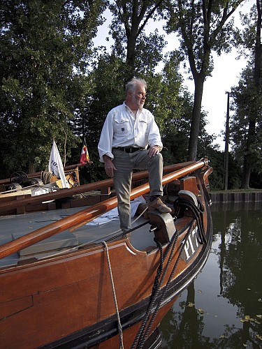 A vélo, le long du canal de l'Espierres