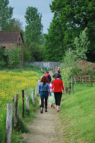 A pied, dans la campagne flobecquoise