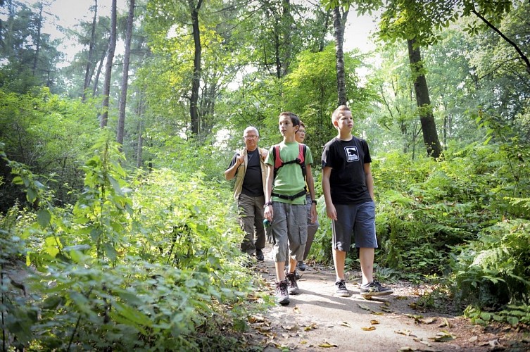 A pied, autour du Mont-de-l'Enclus
