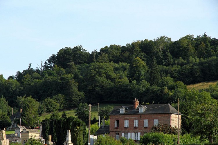 14. Weg des Galgens – Start am ehemaligen Rathaus von Saint-Germain-Village