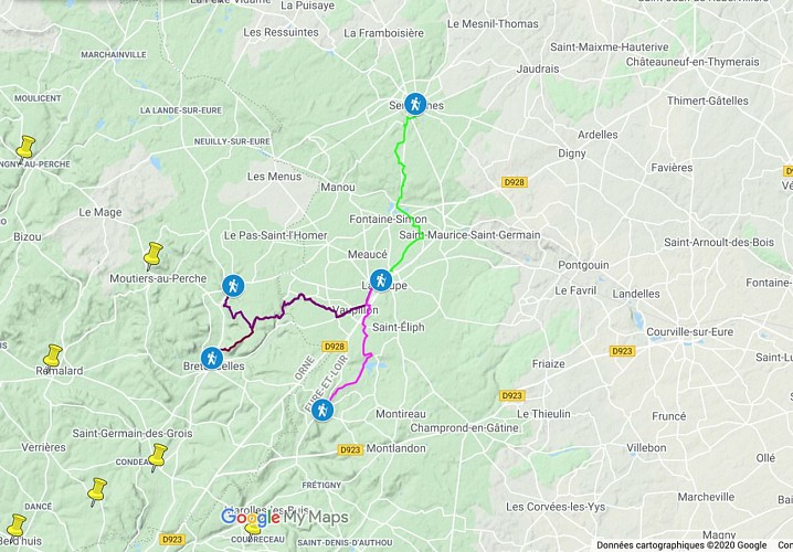 Les Traversées Percheronnes au départ de La Loupe
