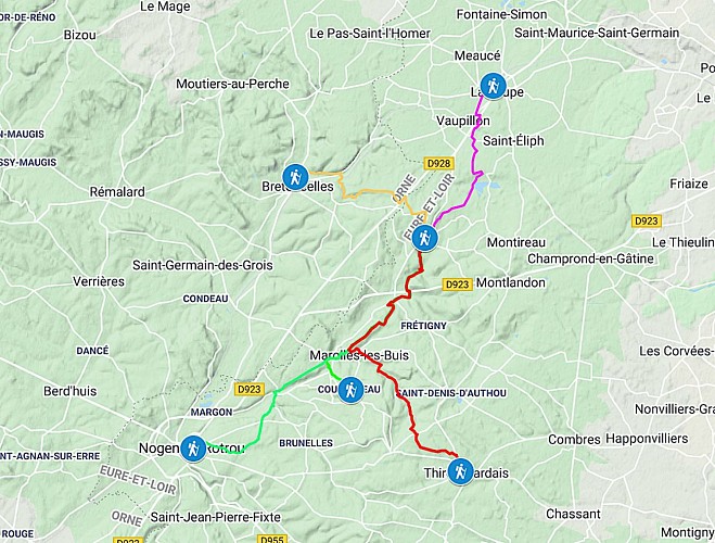 Les Traversées Percheronnes au départ de Saint-Victor-De-Buthon