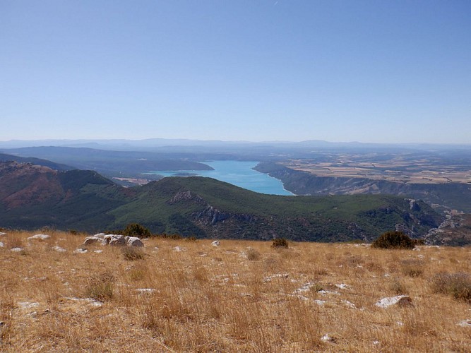 Vision partielle de la magnifique vue panoramique offerte par le sommet du Pavillon !