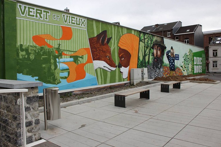 Parcours Street art à Verviers