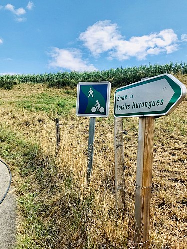 Sentier piétonnier Chazelles-sur-Lyon / Saint-Symphorien-sur-Coise par Hurongues