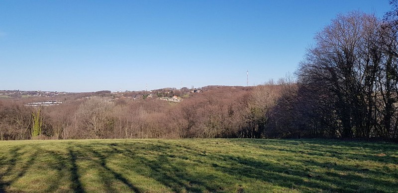 Les anciens moulins des Awirs, le château d'Oulhaye et la grotte Schmerling