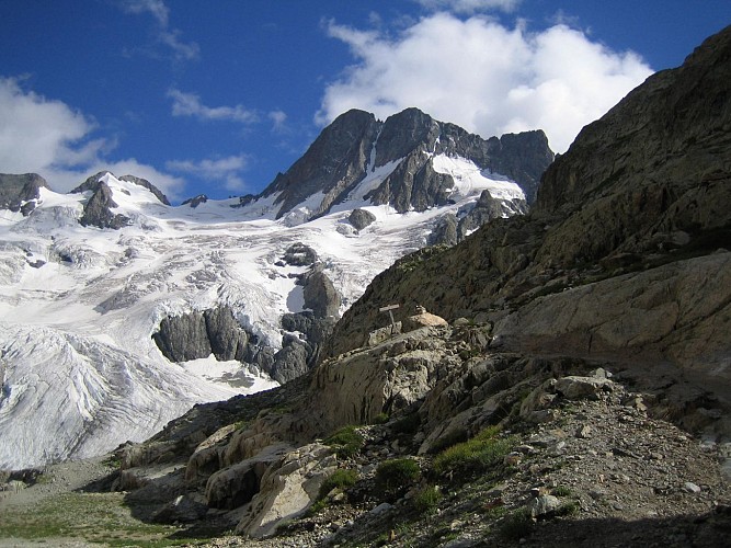 Rando - Refuge et glacier de La Pilatte