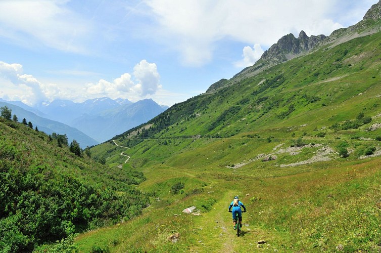 The Col du Sabot descent