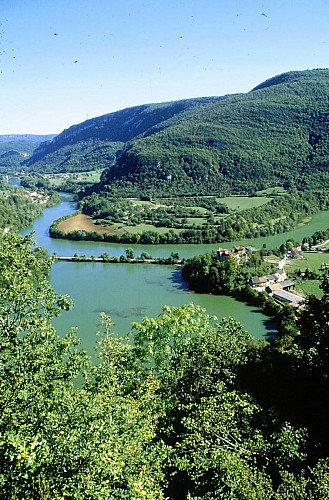 Point de vue de St Maurice d'échazeaux sur Conflans