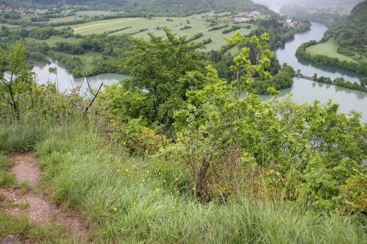 Point de vue de St Maurice d'échazeaux sur Conflans