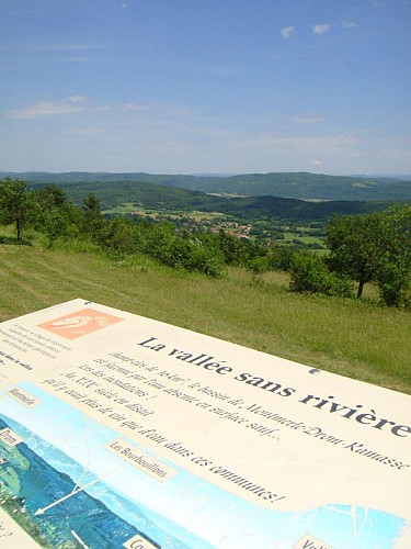 Plateau des Conches - Panneau