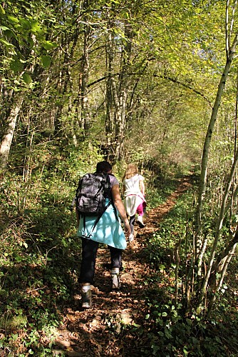 accès à ND de la roche