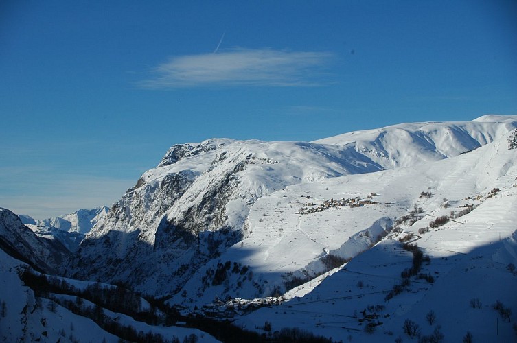 Vue sur la vallée de la Romanche