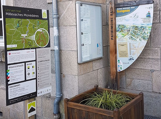 Trail de Treignac : La Pierre des Druides