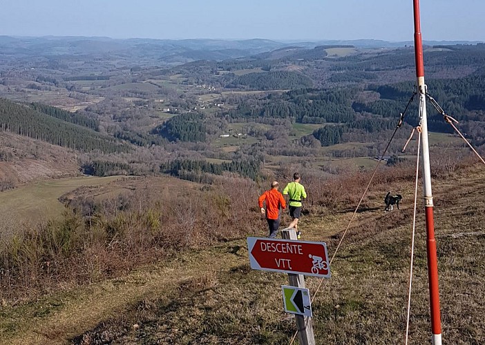 Trail de Veix : A l'assaut du Puy de la Monédière