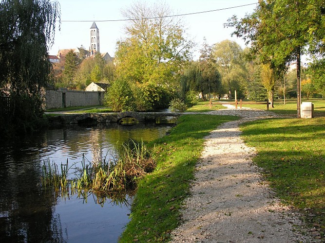 Le rivière le Fusain Château-Landon