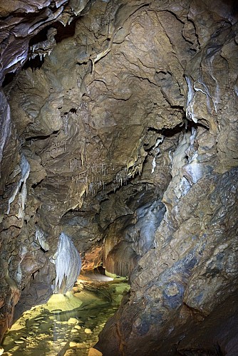 CAP P09 Grotte de Comblain - Salle du Petit Lac -®Eric Bertrand