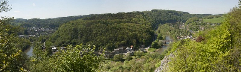 CAP P02 Panorama du Village et du Pont de Scay vu des Tartines