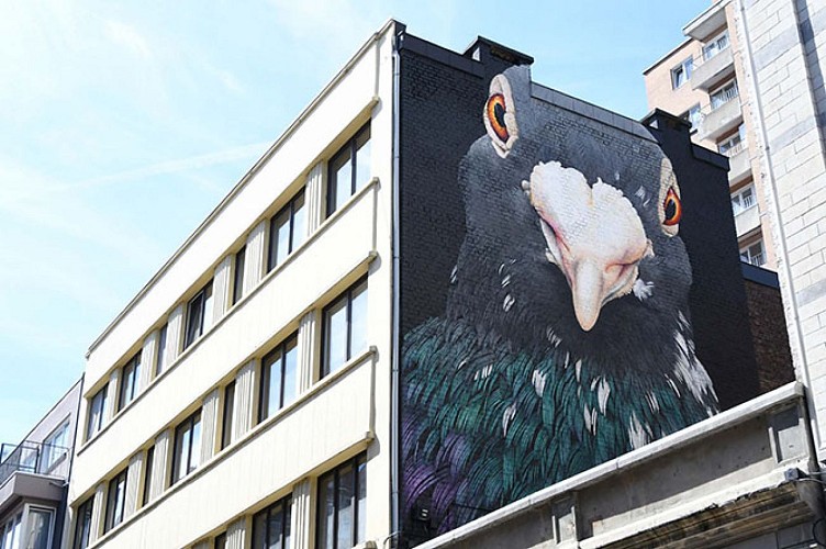 Street Art à Liège : itinéraire Paliss'art dans le centre historique et en Outremeuse