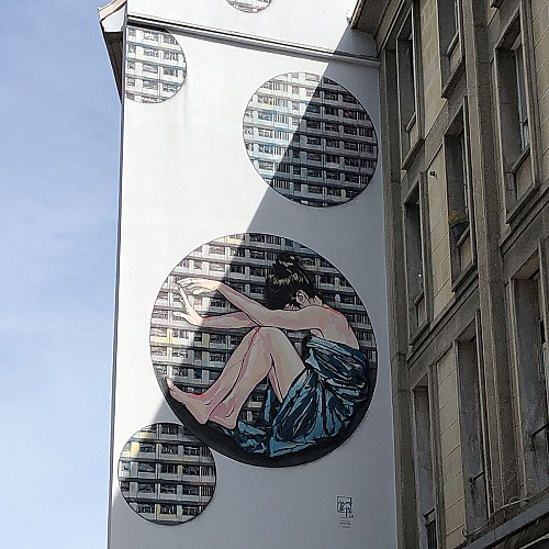Straßenkunst in Mulhouse