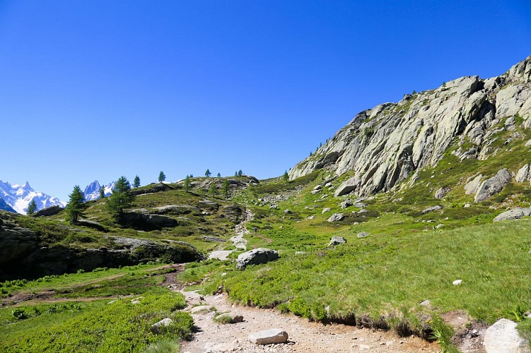 Wanderung Argentière > Chererys-See