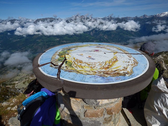 Le plateau du Rey - Col de l'Entreporte