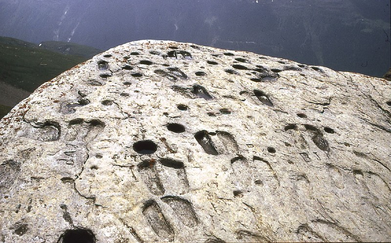 La Pierre aux Pieds walking trail