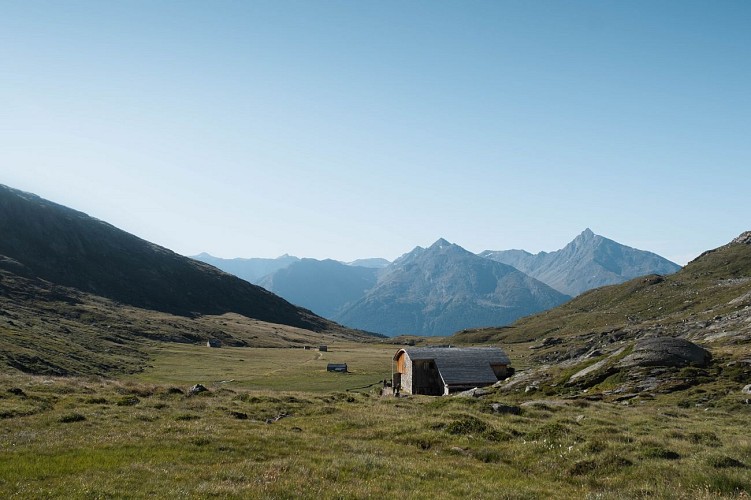 Wandeling naar de schuilplaats Fond d'Aussois