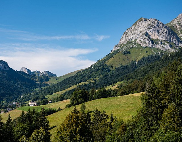 Randonnée à Montmin