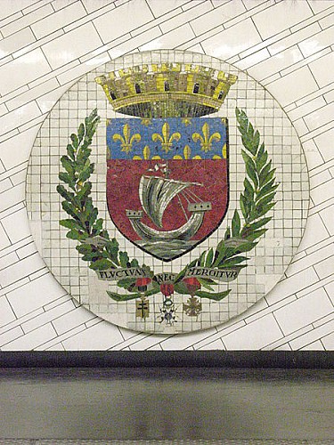Die Wappen von Paris « Fluctuat nec mergitur »