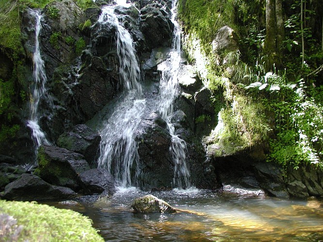 Der Wasserfall von Maleval