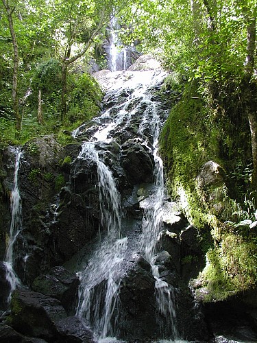 Der Wasserfall von Maleval