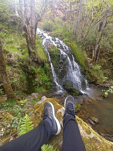 The Maleval Waterfall