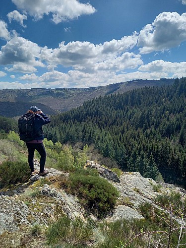 Randonnée Magnac - Fridefont
