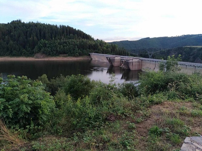 Randonnée Le Barrage de Grandval