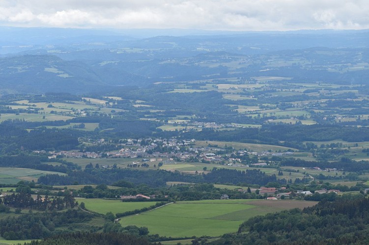 Rando - La Croix de la Paille-Clavières-Margeride-Cantal-Auvergne