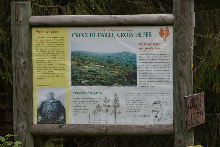 Rando - La Croix de la Paille-Clavières-Margeride-Cantal-Auvergne