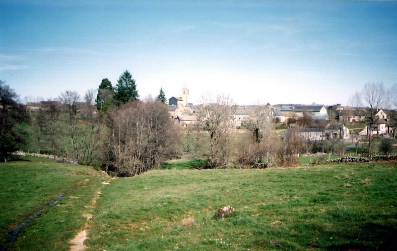 Oradour vue du Cheyla
