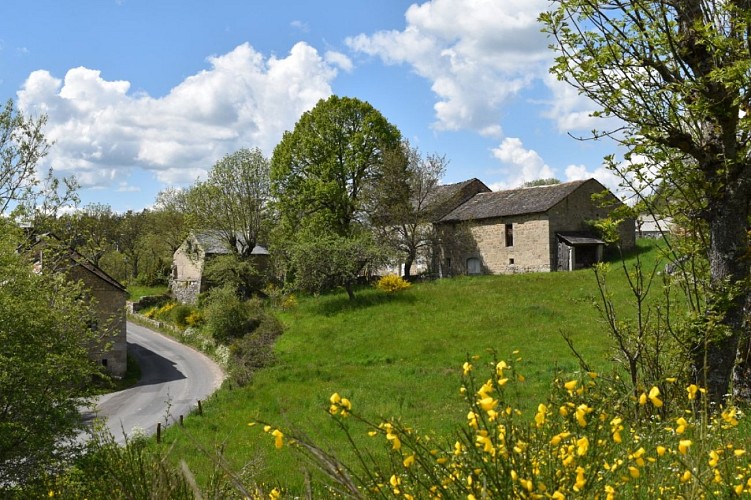 Cheminn des écoliers Saint-Just-Margeride-Cantal-Auvergne