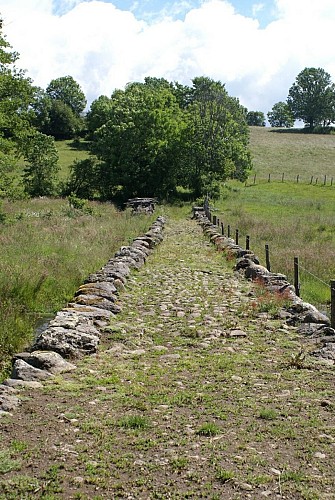 Wanderung Die Chaussée von Vigouroux