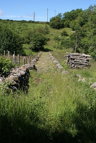 Wanderung Die Chaussée von Vigouroux