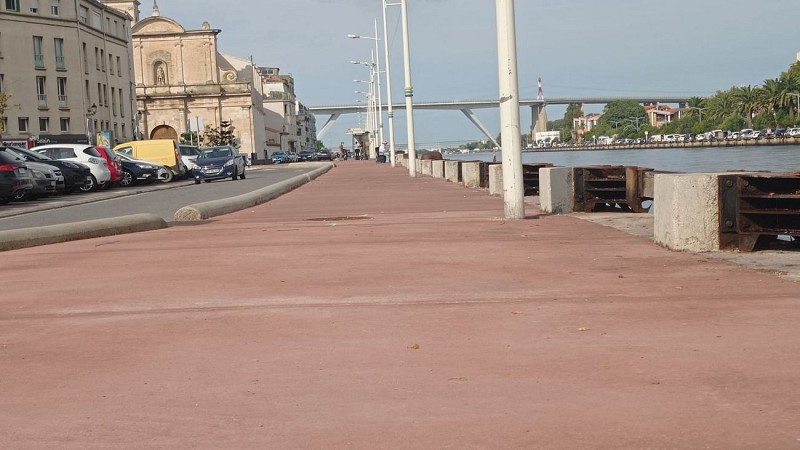 Der Greenway vom Bahnhof Lavéra in die Innenstadt_Martigues