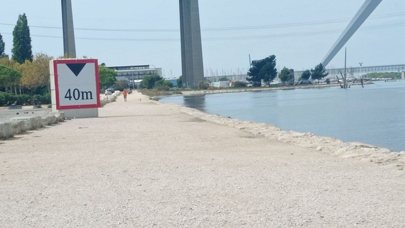 La voie verte de la gare de Lavéra vers le centre-ville_Martigues
