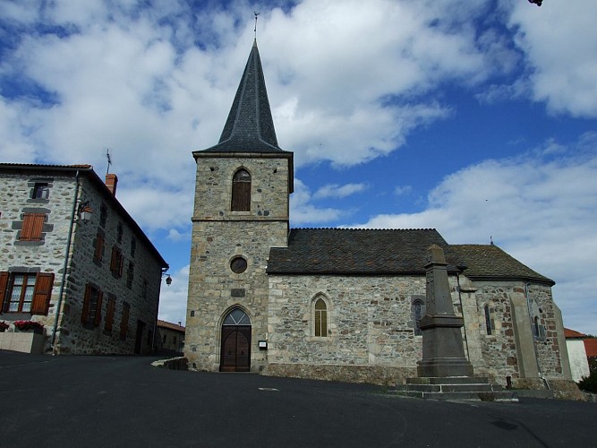 Chemin des écoliers Védrines Saint-Loup-Margeride-Cantal-Auvergne