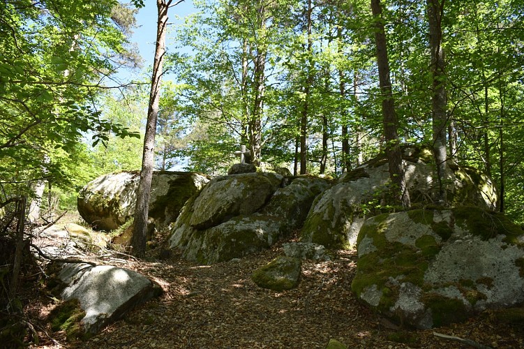 Randonnée Le Calvaire de Recoux-Margeride-Cantal-Auvergne