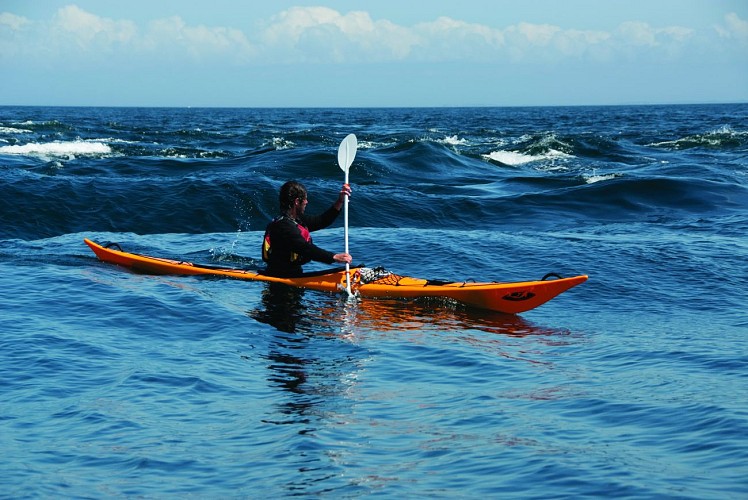 Kayak autour de la Pointe du Raz