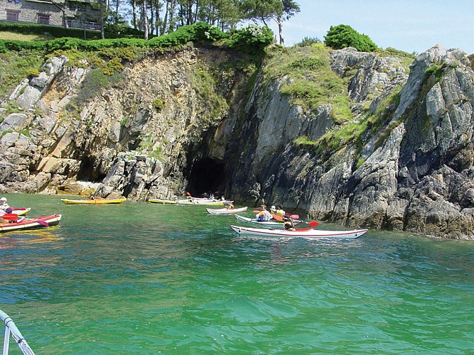 Kayak au pays des rias à Moëlan sur Mer