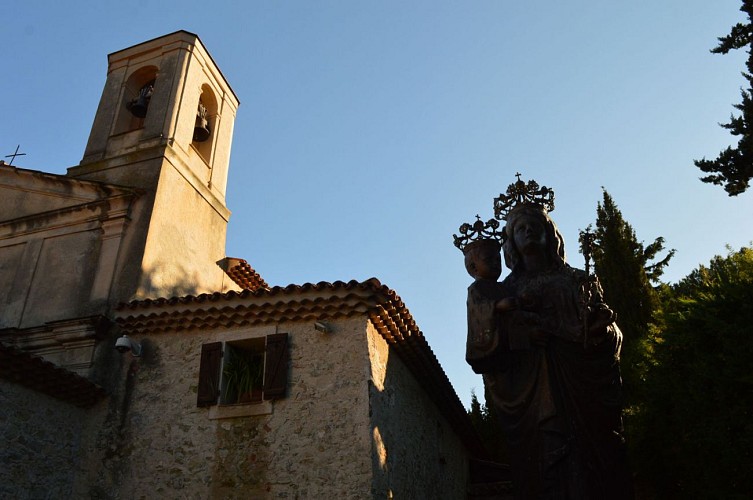 Eglise et Vierge Saint Hospice