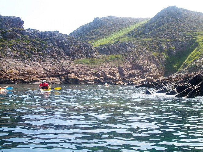Kayak autour des caps d'Erquy ou Fréhel