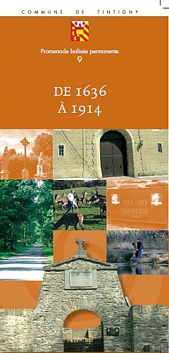 Promenade balisée permanente communale 9 - "De 1636 à 1914"